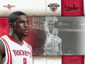 #124 Jermaine Taylor - Houston Rockets - 2009-10 Panini Studio Basketball