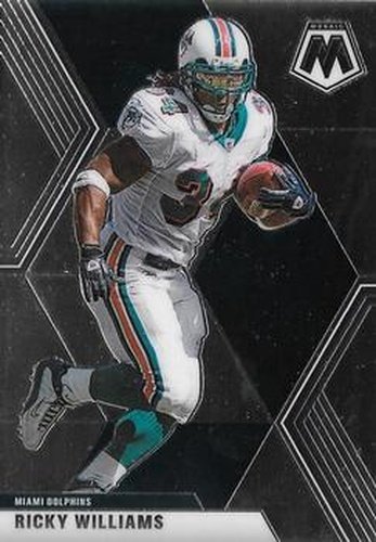 #124 Ricky Williams - Miami Dolphins - 2020 Panini Mosaic Football