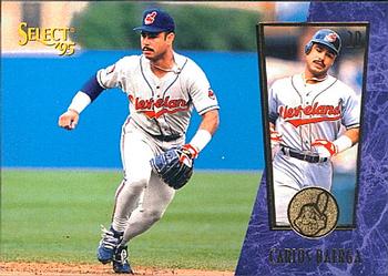 #124 Carlos Baerga - Cleveland Indians - 1995 Select Baseball