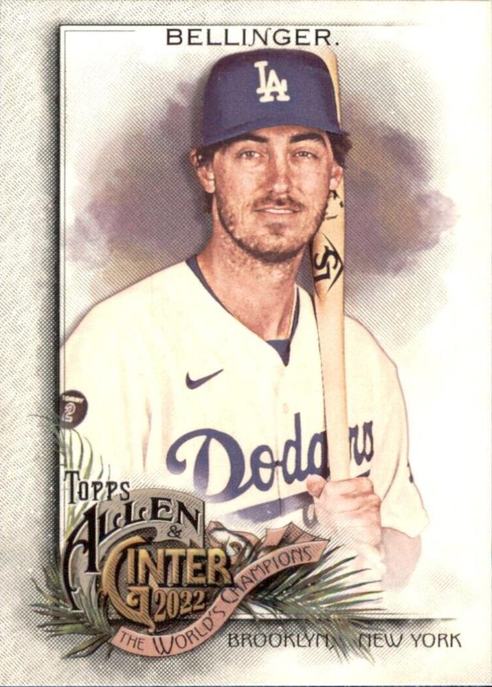 #124 Cody Bellinger - Los Angeles Dodgers - 2022 Topps Allen & Ginter Baseball
