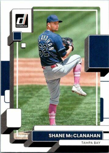 #124 Shane McClanahan - Tampa Bay Rays - 2022 Donruss Baseball
