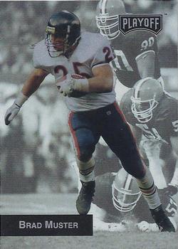 #124 Brad Muster - New Orleans Saints - 1993 Playoff Football