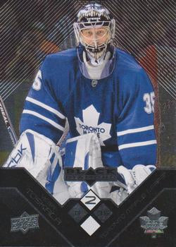 #124 Vesa Toskala - Toronto Maple Leafs - 2008-09 Upper Deck Black Diamond Hockey