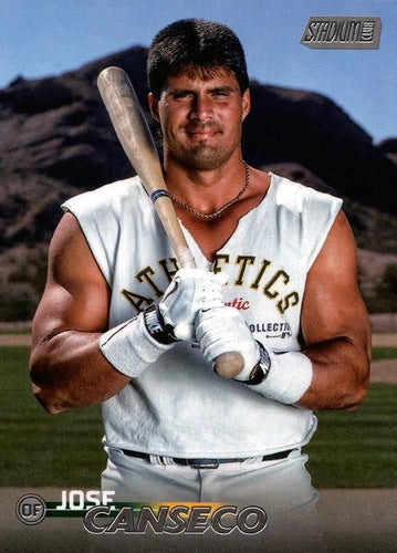 #124 Jose Canseco - Oakland Athletics - 2023 Stadium Club Baseball