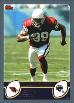 #124 David Boston - San Diego Chargers - 2003 Topps Football