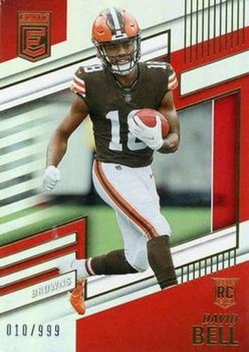 #124 David Bell - Cleveland Browns - 2022 Donruss Elite Football