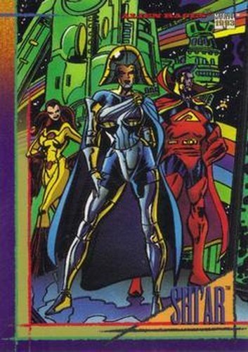 #124 Shi'ar - 1993 SkyBox Marvel Universe