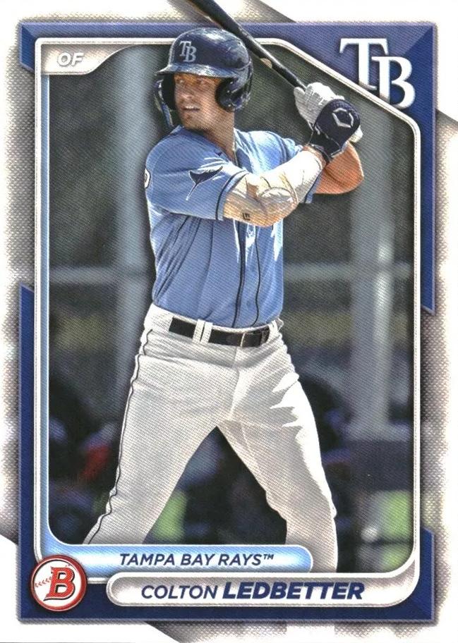#BP-124 Colton Ledbetter - Tampa Bay Rays - 2024 Bowman - Prospects Baseball