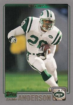#124 Richie Anderson - New York Jets - 2001 Topps Football