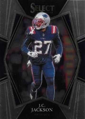 #124 J.C. Jackson - New England Patriots - 2021 Panini Select Football