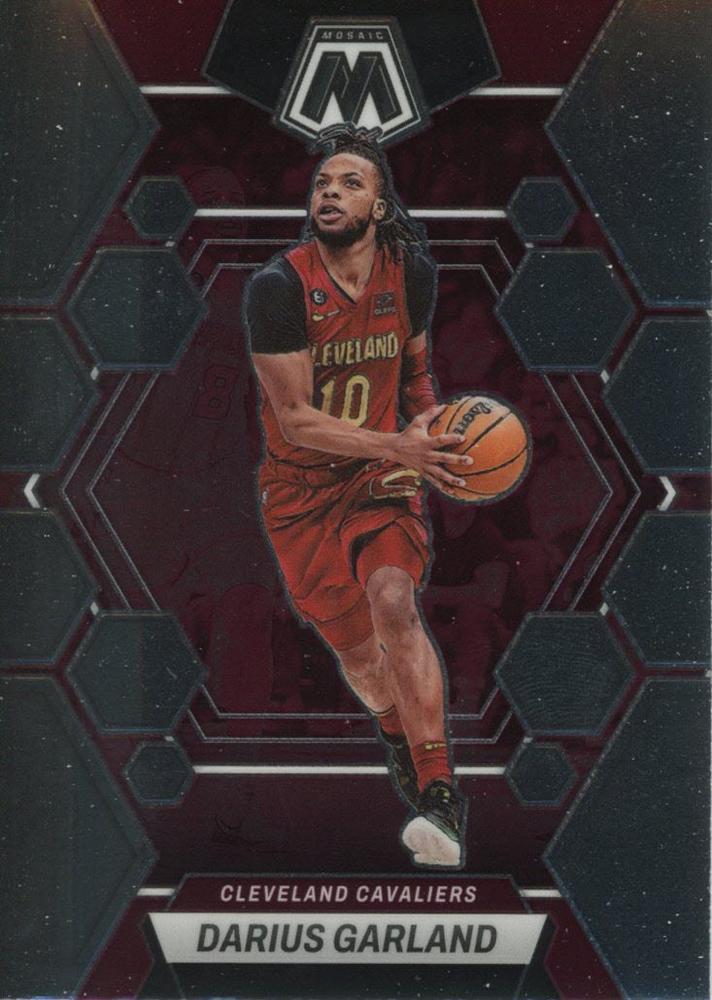 #124 Darius Garland - Cleveland Cavaliers - 2022-23 Panini Mosaic Basketball