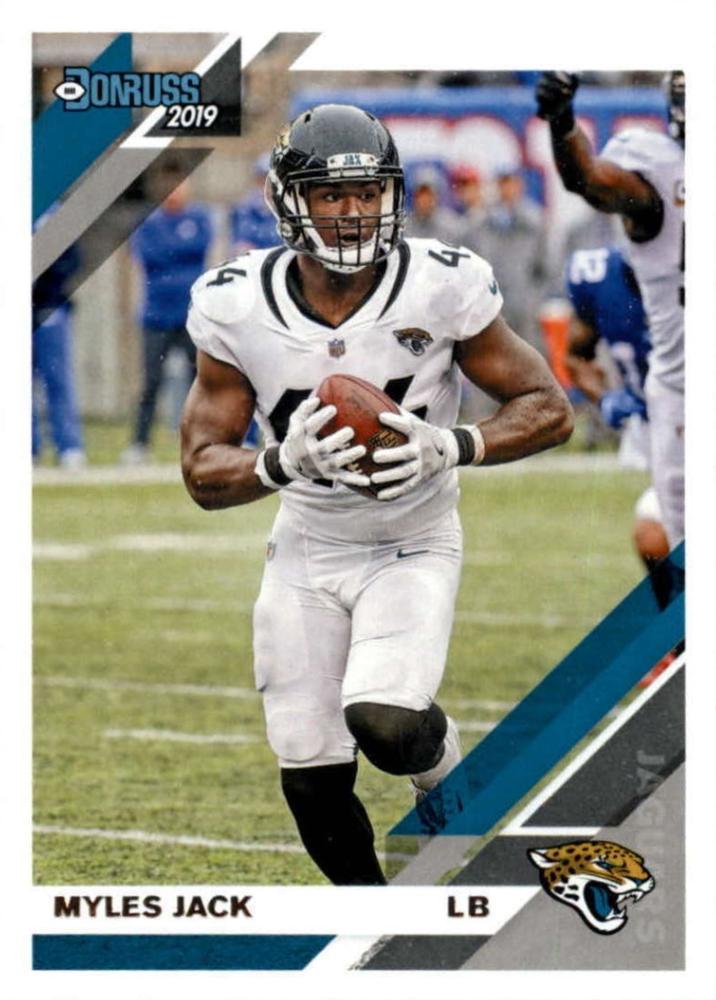 #124 Myles Jack - Jacksonville Jaguars - 2019 Donruss Football