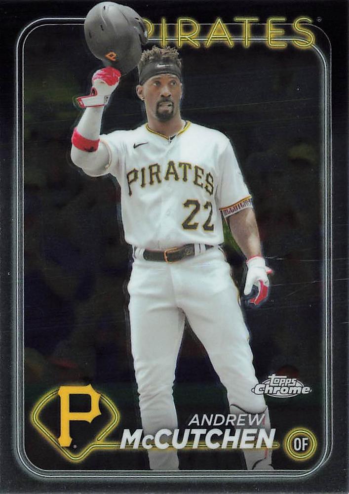 #124 Andrew McCutchen - Pittsburgh Pirates - 2024 Topps Chrome Baseball