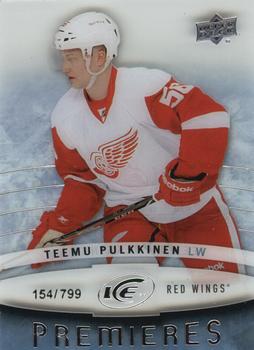 #124 Teemu Pulkkinen - Detroit Red Wings - 2014-15 Upper Deck Ice Hockey