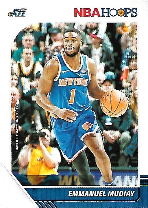 #124 Emmanuel Mudiay - Utah Jazz - 2019-20 Hoops Basketball