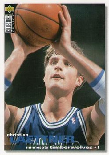 #124 Christian Laettner - Minnesota Timberwolves - 1995-96 Collector's Choice Basketball