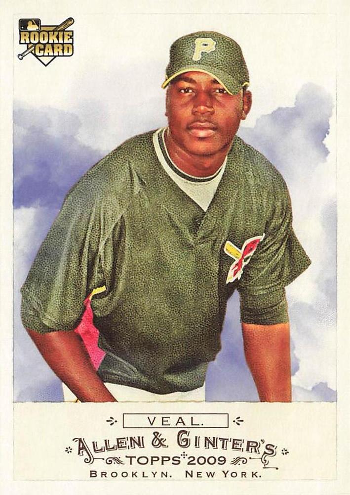 #124 Donald Veal - Pittsburgh Pirates - 2009 Topps Allen & Ginter Baseball