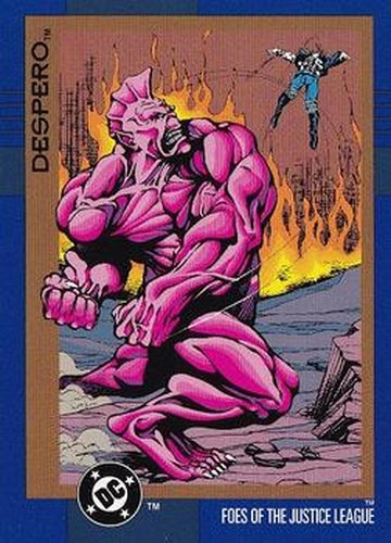 #124 Despero - 1993 SkyBox DC Cosmic Teams