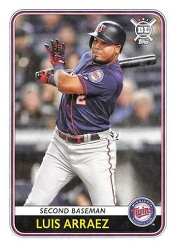 #125 Luis Arraez - Minnesota Twins - 2020 Topps Big League Baseball