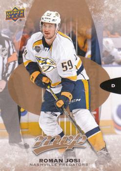 #2 Roman Josi - Nashville Predators - 2016-17 Upper Deck MVP Hockey