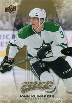 #10 John Klingberg - Dallas Stars - 2016-17 Upper Deck MVP Hockey