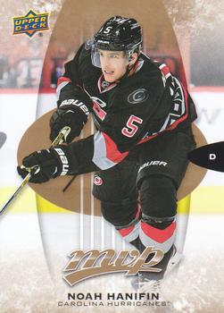 #22 Noah Hanifin - Carolina Hurricanes - 2016-17 Upper Deck MVP Hockey