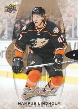 #44 Hampus Lindholm - Anaheim Ducks - 2016-17 Upper Deck MVP Hockey