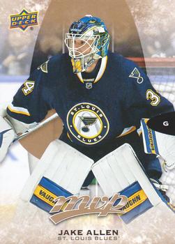 #54 Jake Allen - St. Louis Blues - 2016-17 Upper Deck MVP Hockey