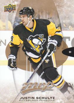 #80 Justin Schultz - Pittsburgh Penguins - 2016-17 Upper Deck MVP Hockey