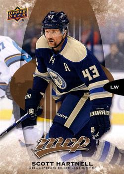 #92 Scott Hartnell - Columbus Blue Jackets - 2016-17 Upper Deck MVP Hockey