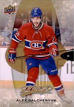 #102 Alex Galchenyuk - Montreal Canadiens - 2016-17 Upper Deck MVP Hockey