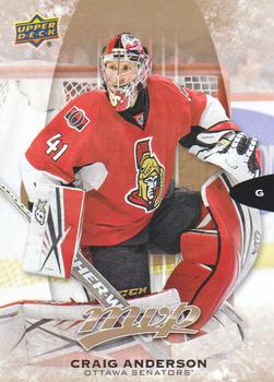 #103 Craig Anderson - Ottawa Senators - 2016-17 Upper Deck MVP Hockey