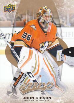 #139 John Gibson - Anaheim Ducks - 2016-17 Upper Deck MVP Hockey