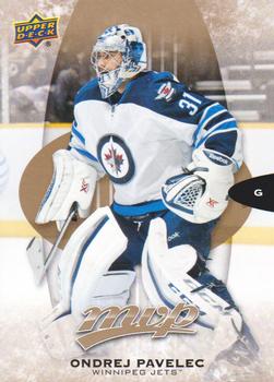 #145 Ondrej Pavelec - Winnipeg Jets - 2016-17 Upper Deck MVP Hockey