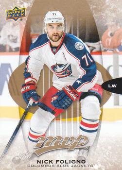 #169 Nick Foligno - Columbus Blue Jackets - 2016-17 Upper Deck MVP Hockey