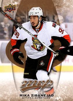 #183 Mika Zibanejad - Ottawa Senators - 2016-17 Upper Deck MVP Hockey