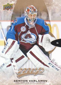 #195 Semyon Varlamov - Colorado Avalanche - 2016-17 Upper Deck MVP Hockey