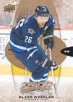 #229 Blake Wheeler - Winnipeg Jets - 2016-17 Upper Deck MVP Hockey