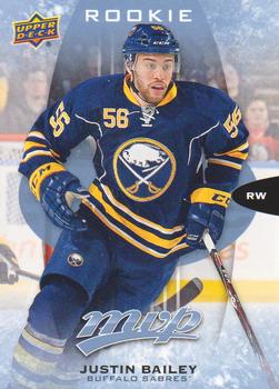 #289 Justin Bailey - Buffalo Sabres - 2016-17 Upper Deck MVP Hockey