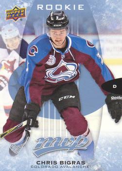 #291 Chris Bigras - Colorado Avalanche - 2016-17 Upper Deck MVP Hockey