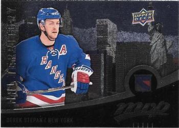 #320 Derek Stepan - New York Rangers - 2016-17 Upper Deck MVP Hockey