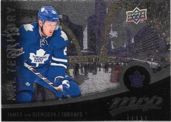 #327 James van Riemsdyk - Toronto Maple Leafs - 2016-17 Upper Deck MVP Hockey