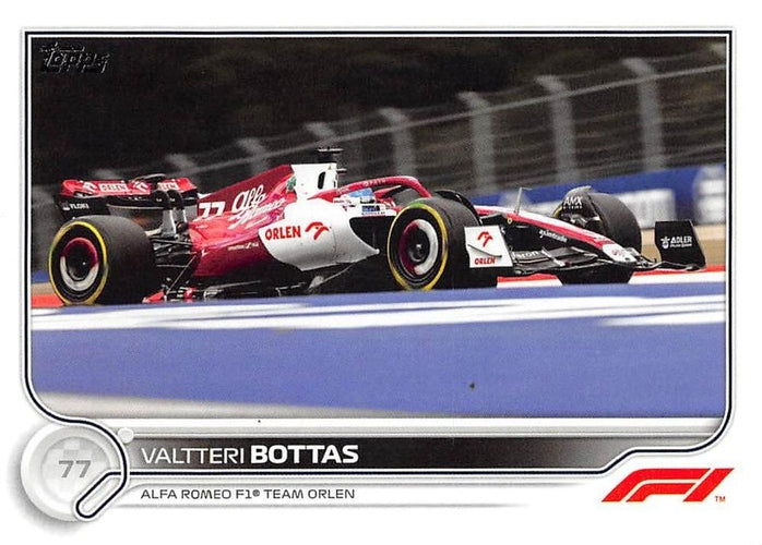 #125 Valtteri Bottas - Alfa Romeo Racing Orlen - 2022 Topps Formula 1 Racing
