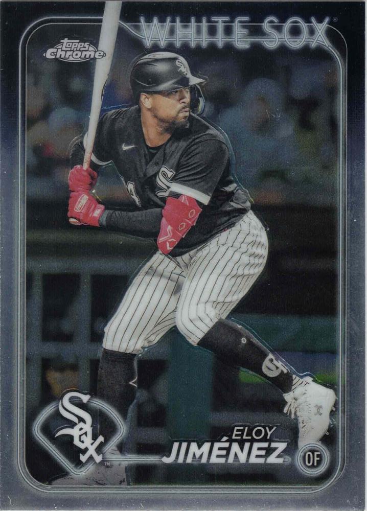 #125 Eloy Jiménez - Chicago White Sox - 2024 Topps Chrome Baseball