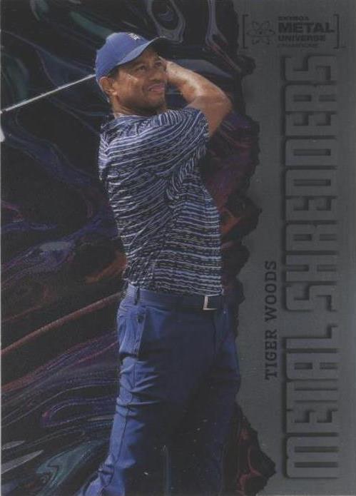 #125 Tiger Woods - 2022 SkyBox Metal Universe Champions