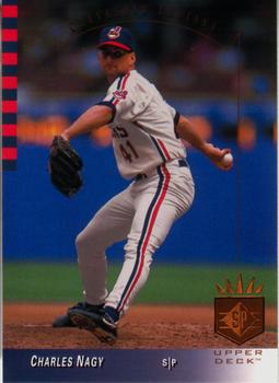 #125 Charles Nagy - Cleveland Indians - 1993 SP Baseball