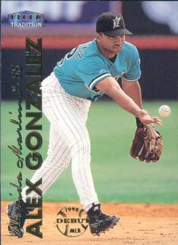 #125 Alex Gonzalez - Florida Marlins - 1999 Fleer Tradition Baseball