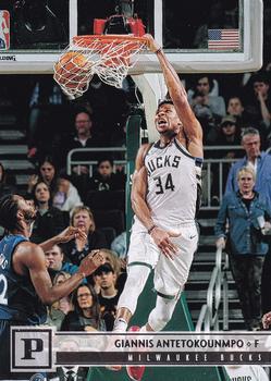 #125 Giannis Antetokounmpo - Milwaukee Bucks - 2019-20 Panini Chronicles Basketball
