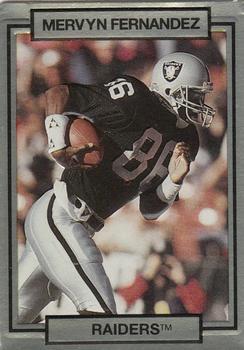 #125 Mervyn Fernandez - Los Angeles Raiders - 1990 Action Packed Football
