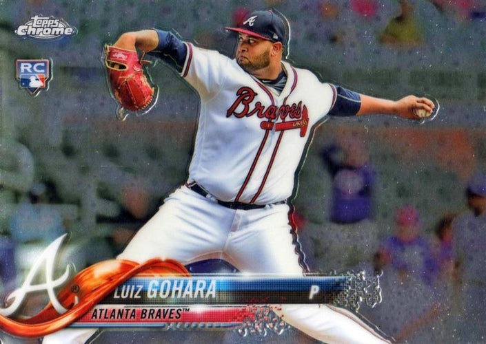 #125 Luiz Gohara - Atlanta Braves - 2018 Topps Chrome Baseball